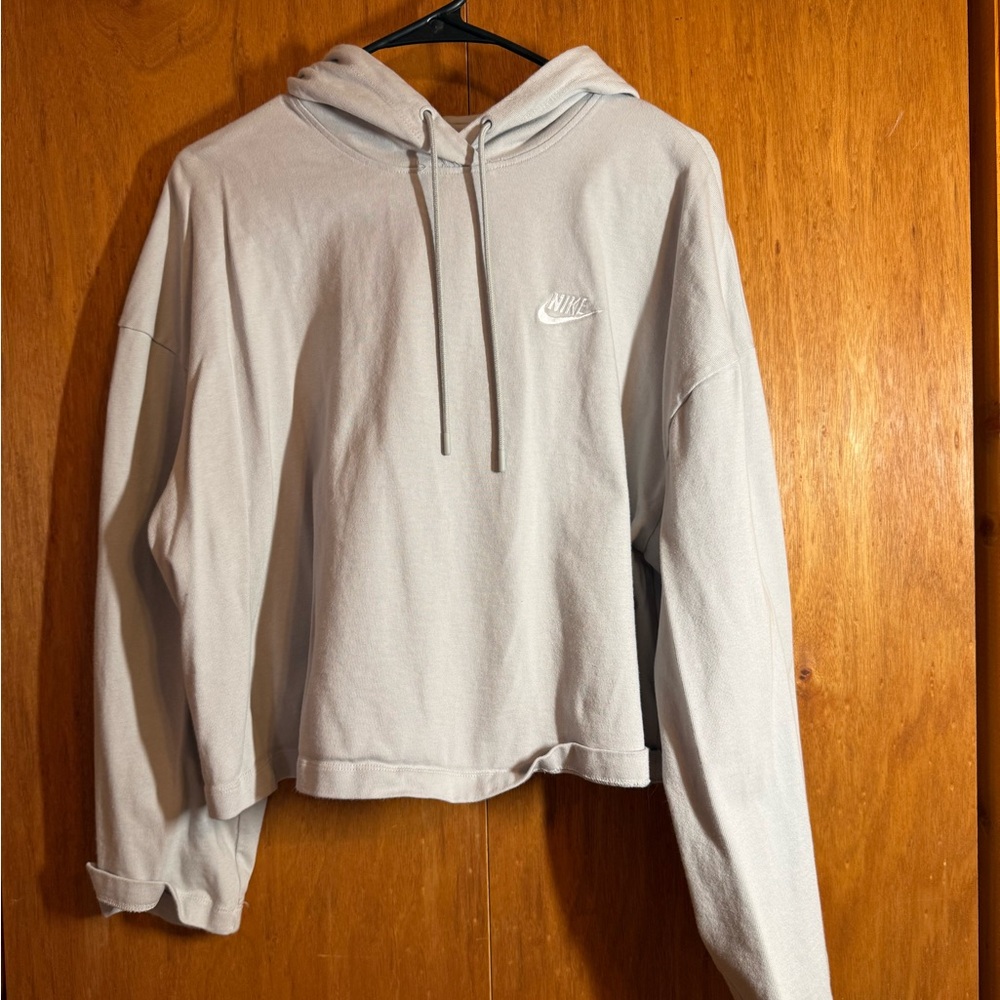 Nike Ash Gray Pullover Hoodie